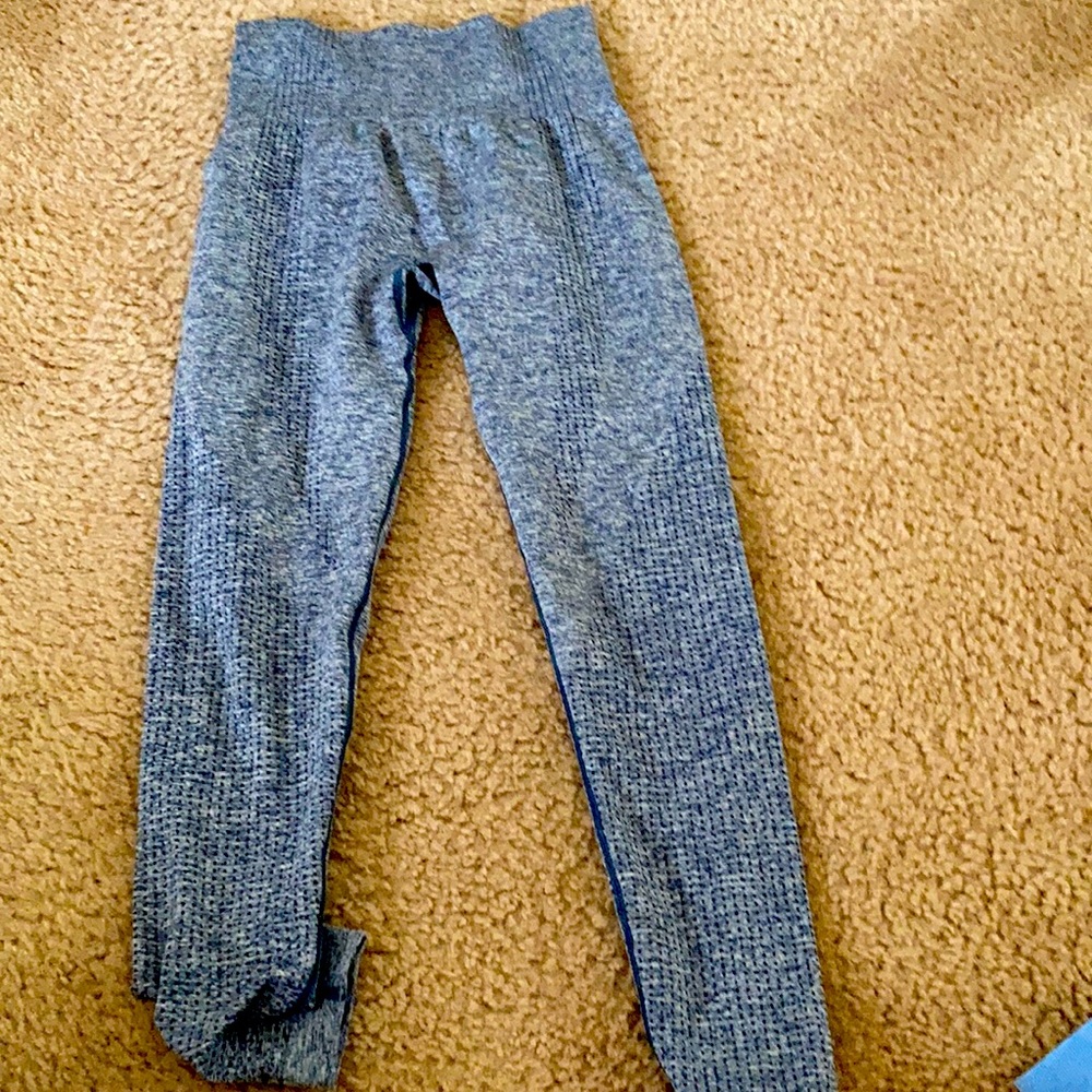 Navy workout leggings